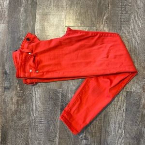 Red Liverpool skinny jeans